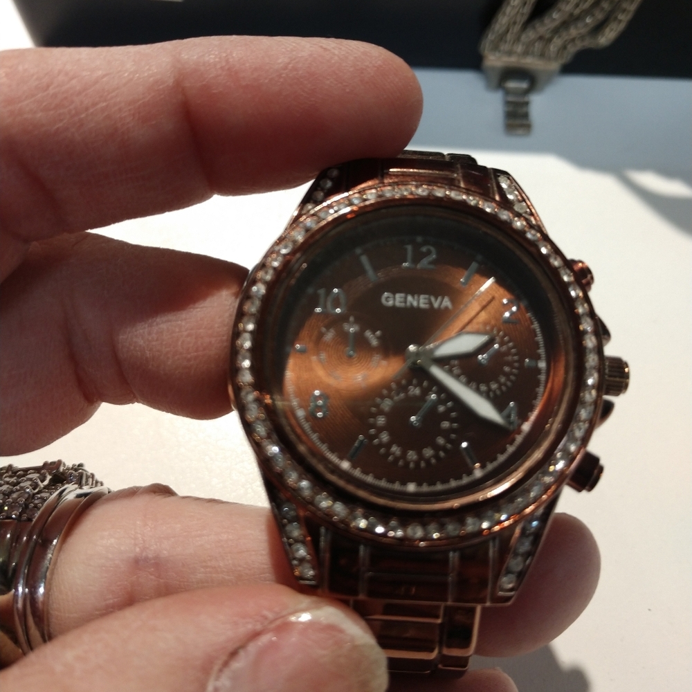 Geneva Bangle Watch